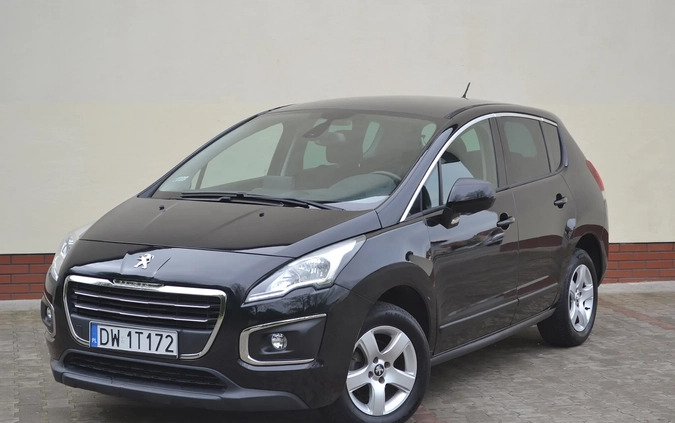 Peugeot 3008 cena 39900 przebieg: 91415, rok produkcji 2016 z Piława Górna małe 379